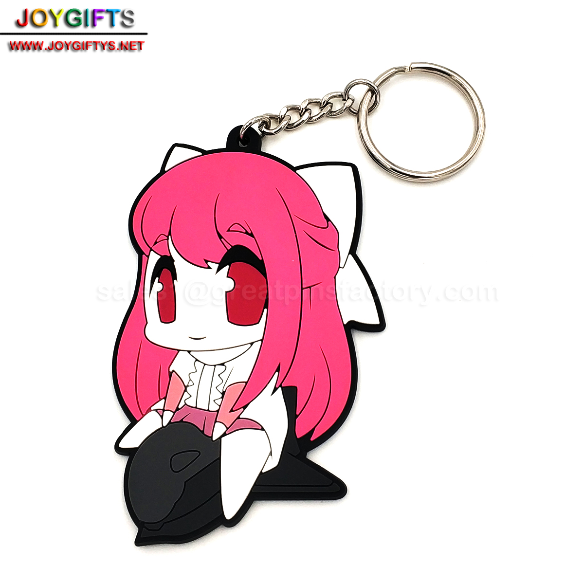 Plastic keychain