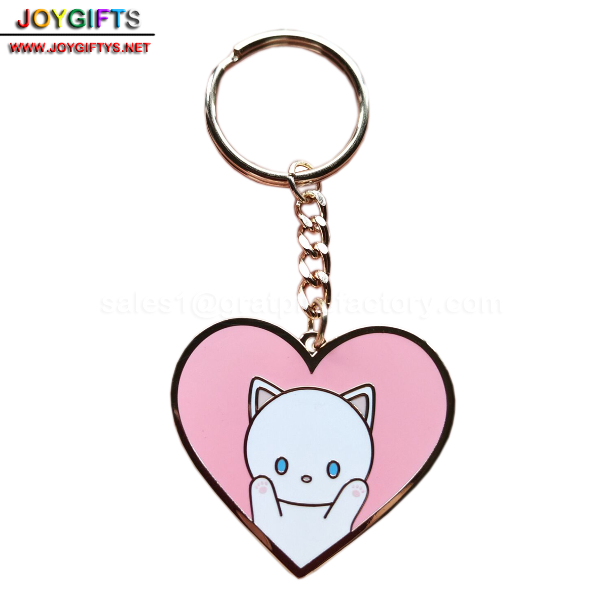 Enamel keychain