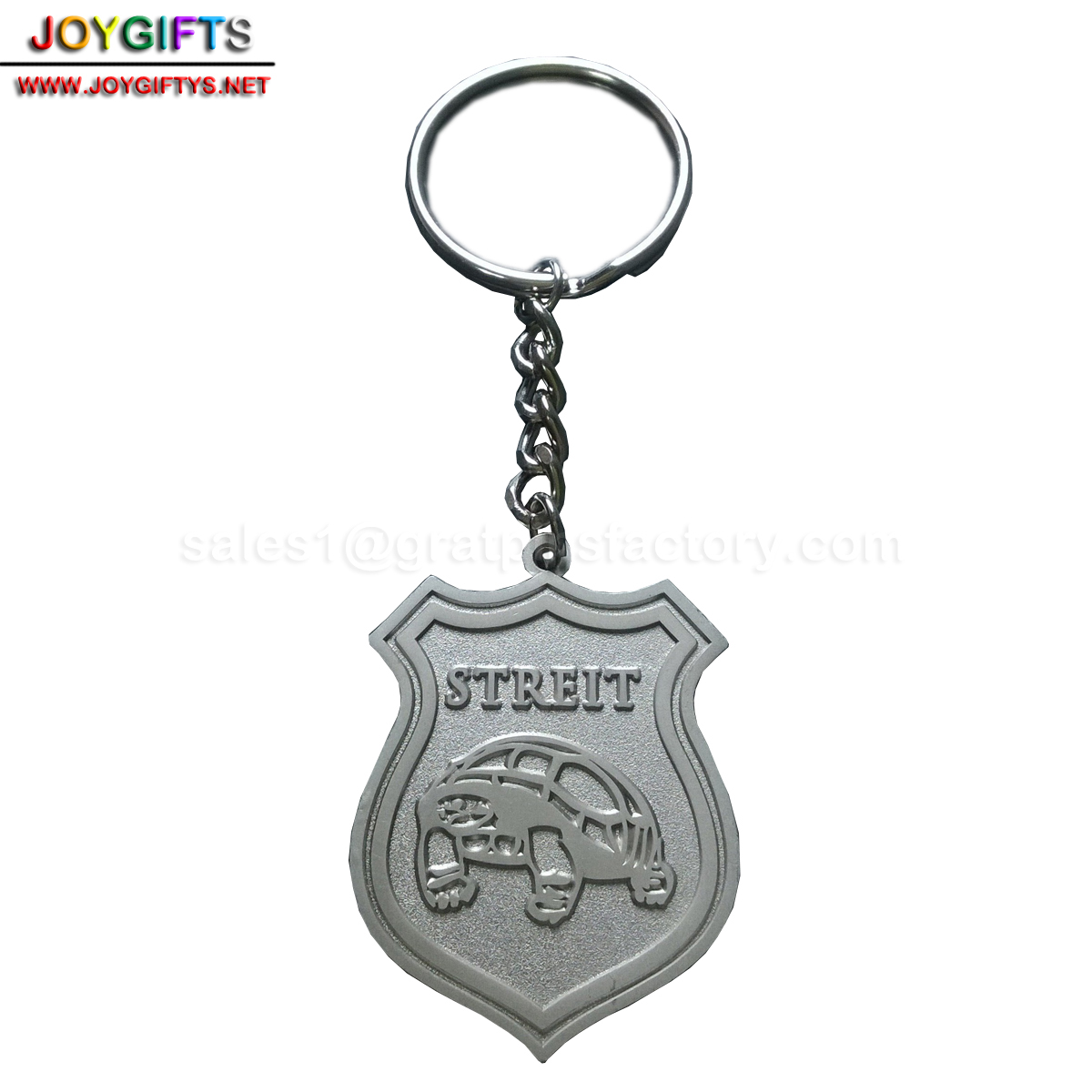 Shield keychain