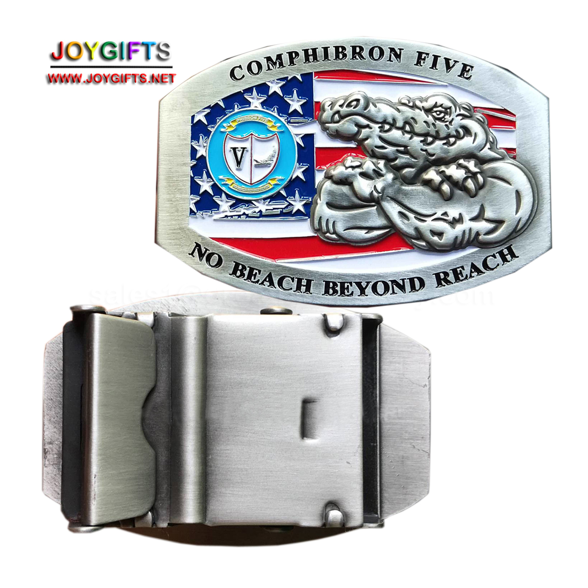 Alligator US Flag Standard Web Buckle