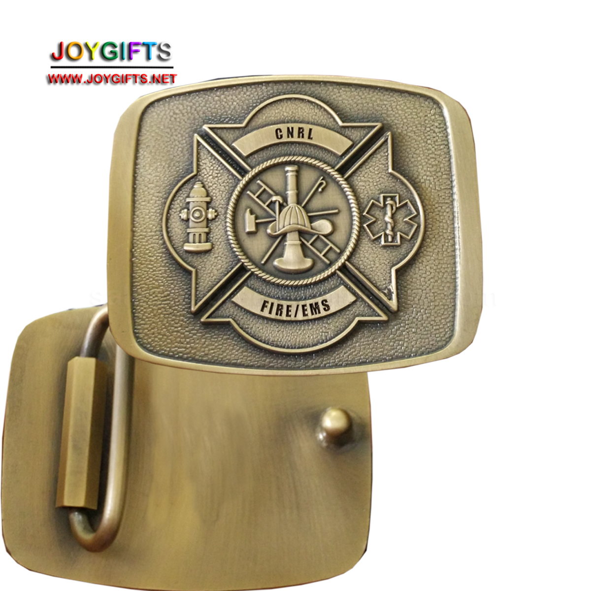 Firefighter Western Buckle Custom In Factory
