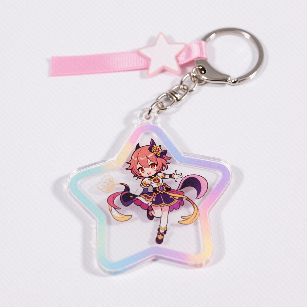 Creative Acrylic Keychains | Fun & Fashion Bag Accessories